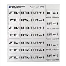 Floor Numbering Identification Labels Detail Page