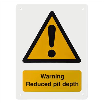 Reduced Pit Depth Notice