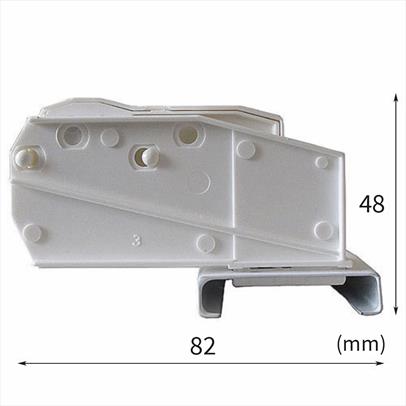 LED Tube holder Dimensions