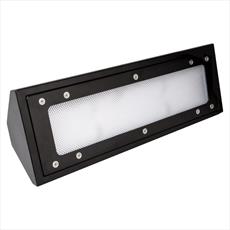 Stronghold - Surface Mounted Vandal Resistant LED Light Fitting - Corner Type Detail Page