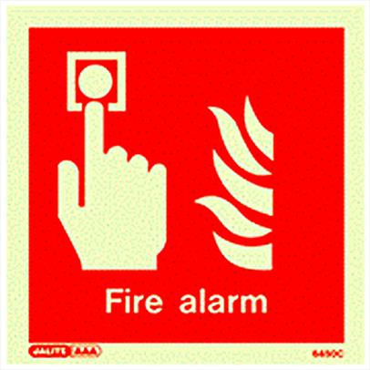 Fire alarm sign