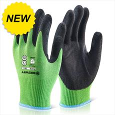 Micro Foam Nitrile Palm Coated Cut Level 5 Green Detail Page