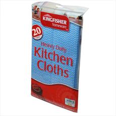 Kitchen Cloths - Heavy Duty - Pack of 20 Detail Page