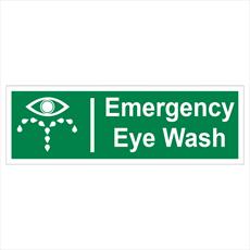 Emergency Eye Wash Sign Detail Page