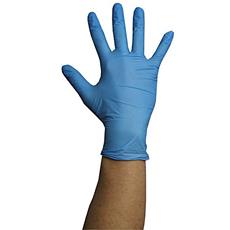 Disposable Gloves - Blue Nitrile Detail Page