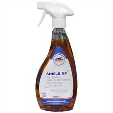 SHIELD NF - Non Flammable corrosion preventative, de-waterer and light lubricant Detail Page