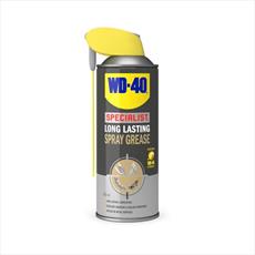 WD-40 Specialist Range Long Lasting Spray Grease - Chain & Gear Lubricant - 400ML Detail Page