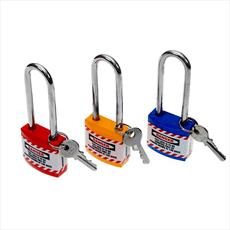 Jacket Lockout Lock With Long Shackle - Set of 3 Detail Page