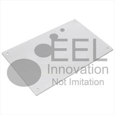 GAL - Clear Polycarbonate Lock Cover - 140mm x 90mm x 3mm Detail Page