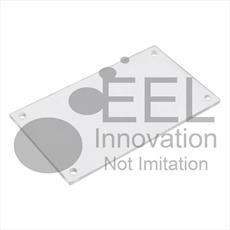 GAL - Clear Polycarbonate Lock Cover - 90mm x 50 x 3mm Detail Page
