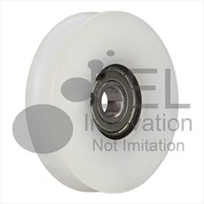 HAMMOND & CHAMPNESS - Nylon door hanger wheel / Curved track / 76mm diameter Detail Page