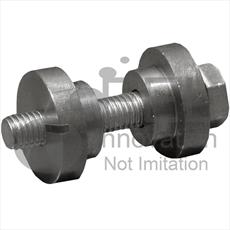 KONE - 2 Top Hats (1 Plain, 1 Threaded) M8 Bolt Detail Page