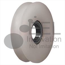 KONE - Nylon door hanger wheel (curved track) 66mm diameter. Detail Page