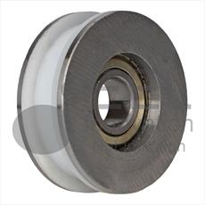 ORONA - Steel door hanger wheel - Flat track - 57mm diameter Detail Page