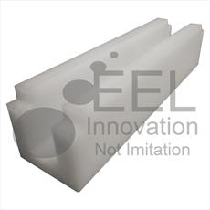 OTIS - Guide Shoe Liner To Suit 16mm Guide Rail - 140mm Long x 35mm Deep x 35mm Wide Detail Page