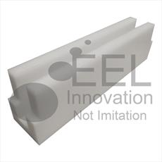OTIS - Guide Shoe Liner To Suit 16mm Guide rail - 216mm Long x 38mm Deep x 43mm Wide Detail Page