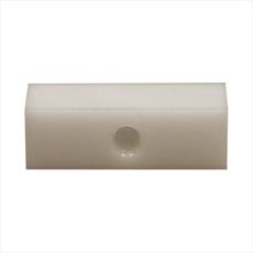 EVANS LIFTS - Nylon Gib With 8mm Tapped Hole - 50mm x 20mm x 16mm Detail Page