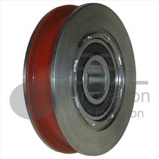 OTIS - Steel Door Hanger Wheel - Flat Track - Overall Diameter 86mm / Shaft Diameter 20mm Detail Page