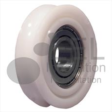 OTIS - Nylon Door Hanger Roller - Curved Track - Overall Diameter 71mm Detail Page