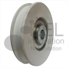 OTIS - Nylon Door Hanger Wheel (Flat Track) - 83 x 19 x 12.7mm ID Detail Page