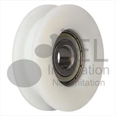 OTIS - Nylon Door Hanger Wheel - Flat Track - Overall diameter 50mm Detail Page