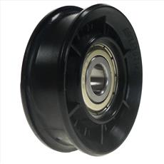 SCHINDLER - Nylon door hanger wheel - Type 'S' for QKS11 (Flat track) Detail Page