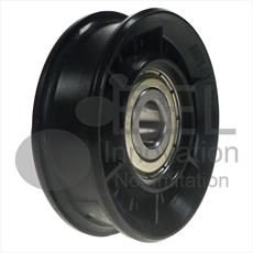 SCHINDLER - Nylon door hanger wheel - Type 'S' for QKS11 (Flat track) Detail Page