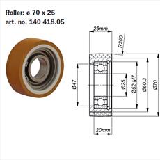 Schindler - R3 CWSS Roller Guide Detail Page
