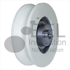 SEMATIC - Nylon Door Hanger Wheel (V track) 60mm OD Detail Page