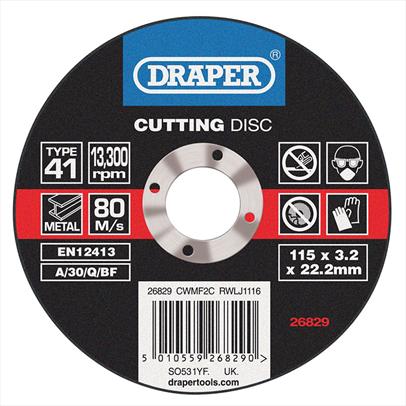 Super thin flat metal cutting disc - stainless steel