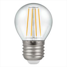 LED Filament Round Clear Dimmable 5W 240V 2700k-E27 Equivalent to 40W-Screw Cap Detail Page