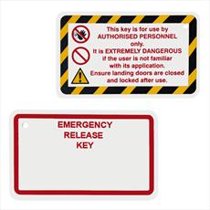 Emergency Release Key Notice Detail Page